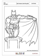 batman boyama sayfaları 3